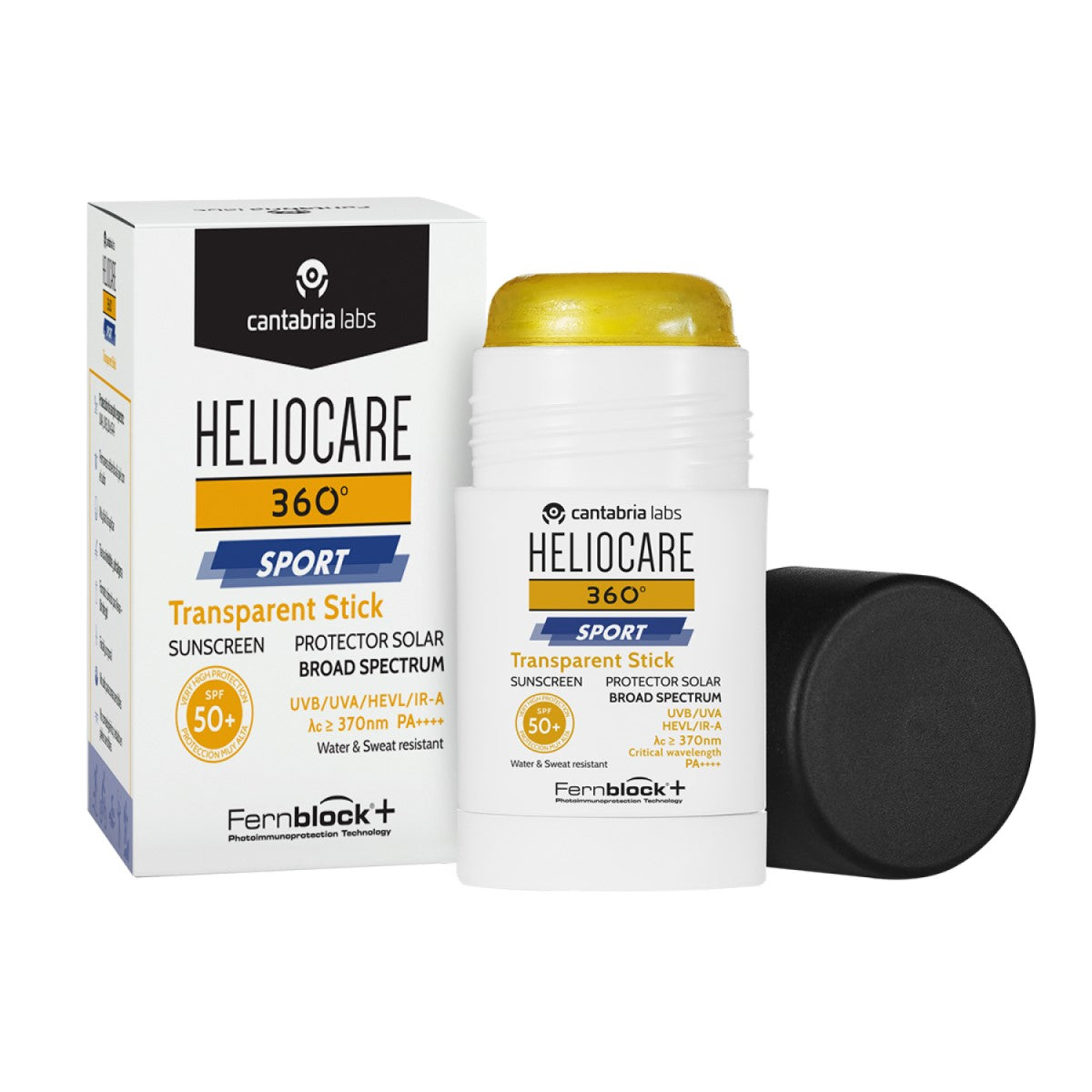 HELIOCARE 360 SPORT TRANSPARENT BARRA 25G