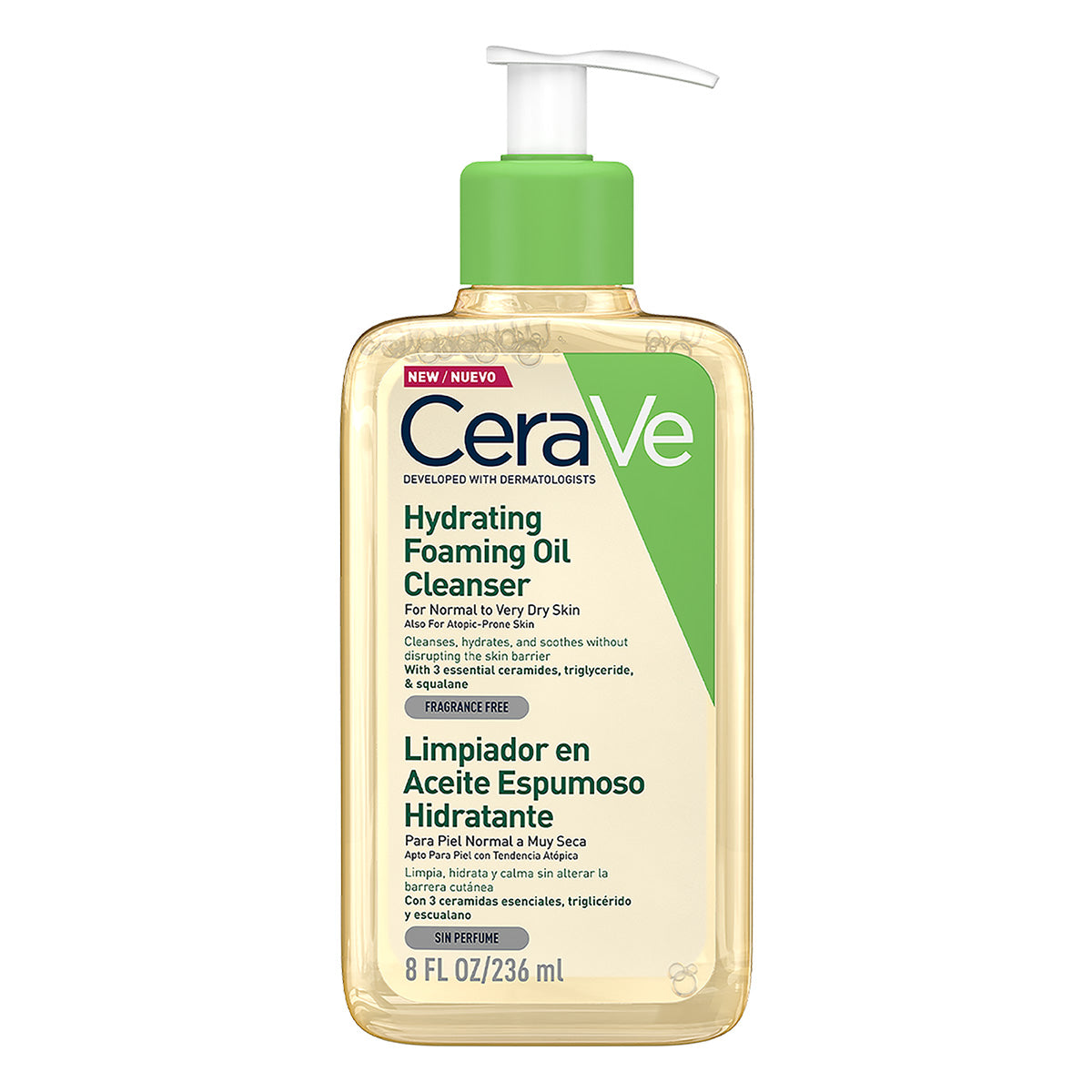 Cerave Limpiador En Aceite De Ducha Piel Normal A Seca 236Ml