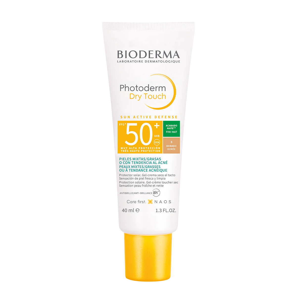 BIODERMA PHOTODERM DRY TOUCH SPF DORADO 40 ML