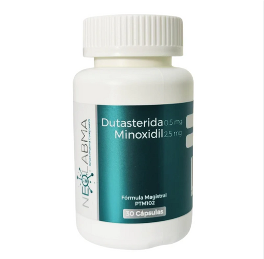 MINOXIDIL 2.5MG / DUTASTERIDA 0.5 MG 30 CAPSULAS