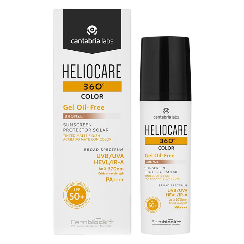 HELIOCARE 360 PROTECTOR SOLAR COLOR- GEL OIL FREE TONO BRONZE 50 ML