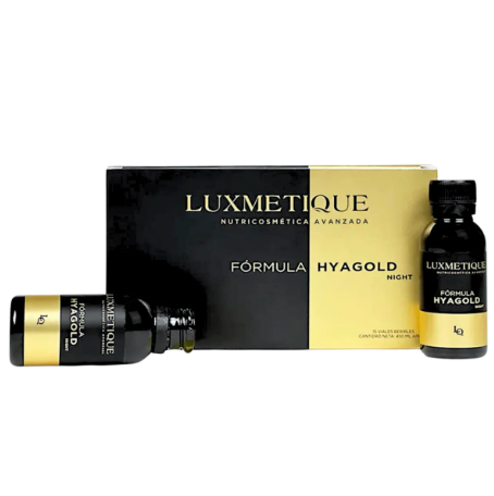 LUXMETIQUE HYAGOLD FÓRMULA DE NOCHE 15 VIABLES