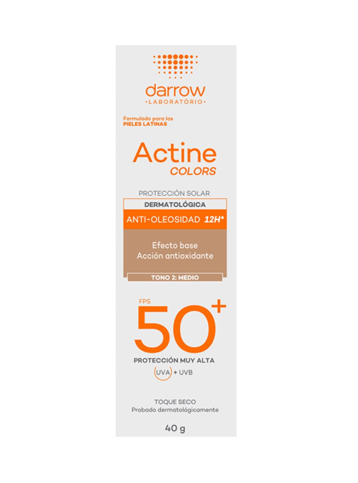 DARROW actine color protector solar tono medio