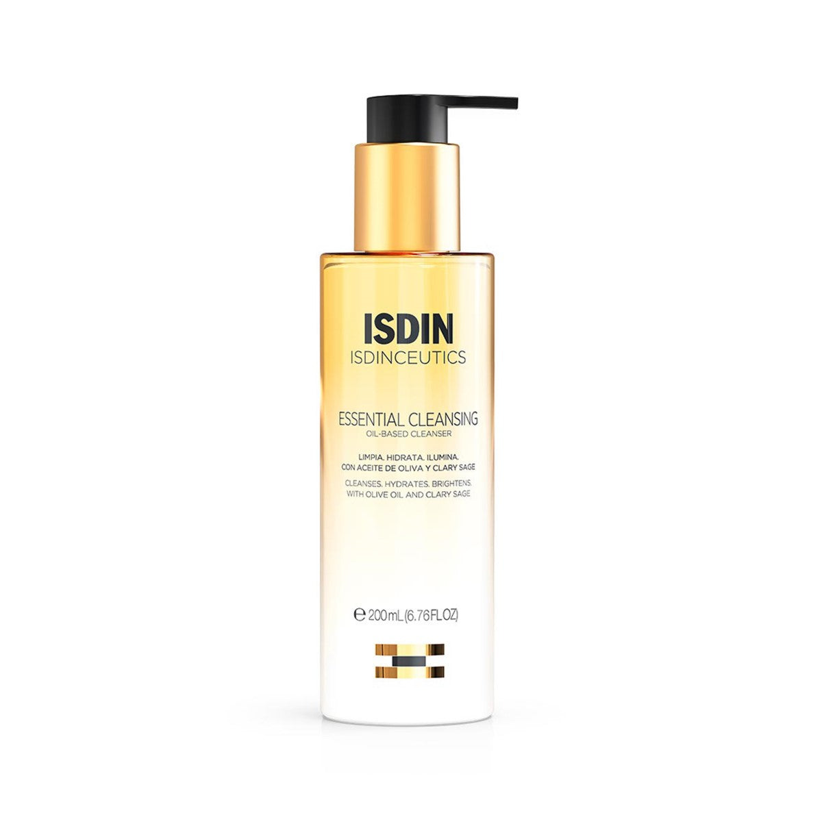 ISDINCEUTICS ESSENTIAL CLEANSING - ACEITE LIMPIADOR FACIAL SUAVE 200ML