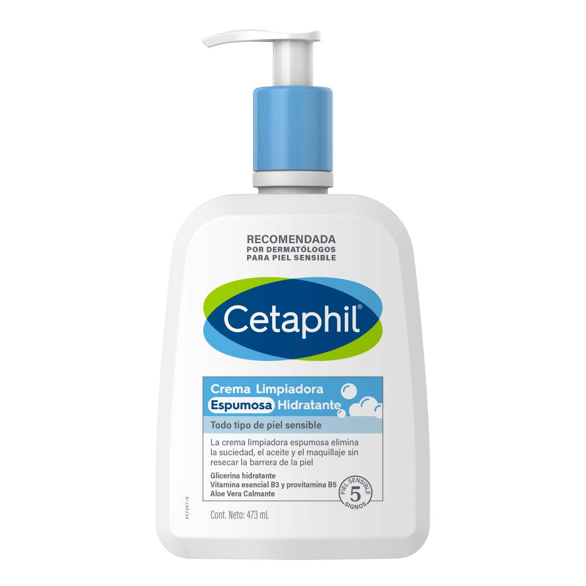 CETAPHIL CREMA LIMP ESPUMOSA HIDRATANTE 473 ML
