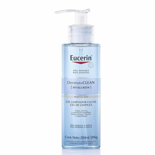 Eucerin Dermatoclean Gel Limpiador Facial 200Ml