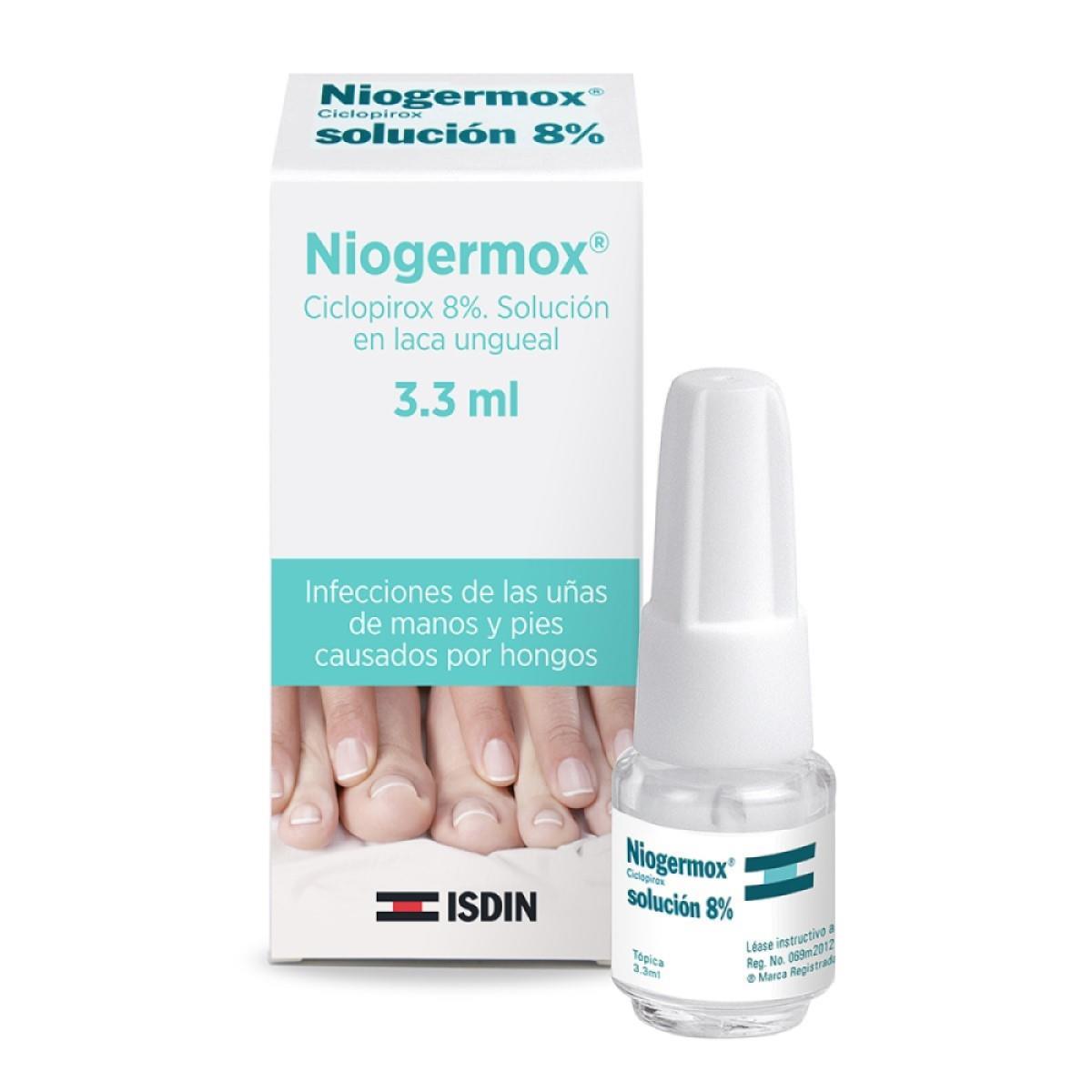 ISDIN Niogermox ® Solución 8% Ciclopirox 3.3Ml