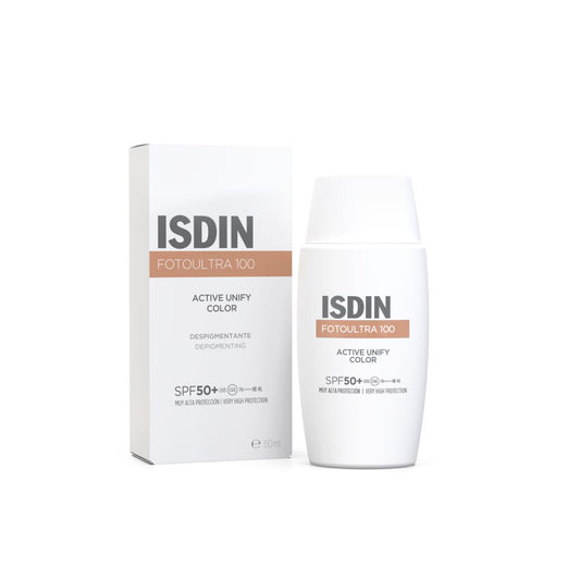 Fotoultra 100 Isdin Active Unify Fusion Fluid 50+ Color 50Ml