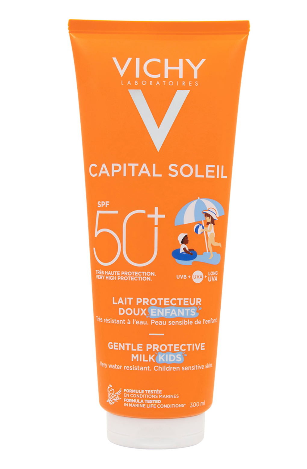 VICHY CAPITAL SOLEIL LECHE NIÑOS 50+ 300ML
