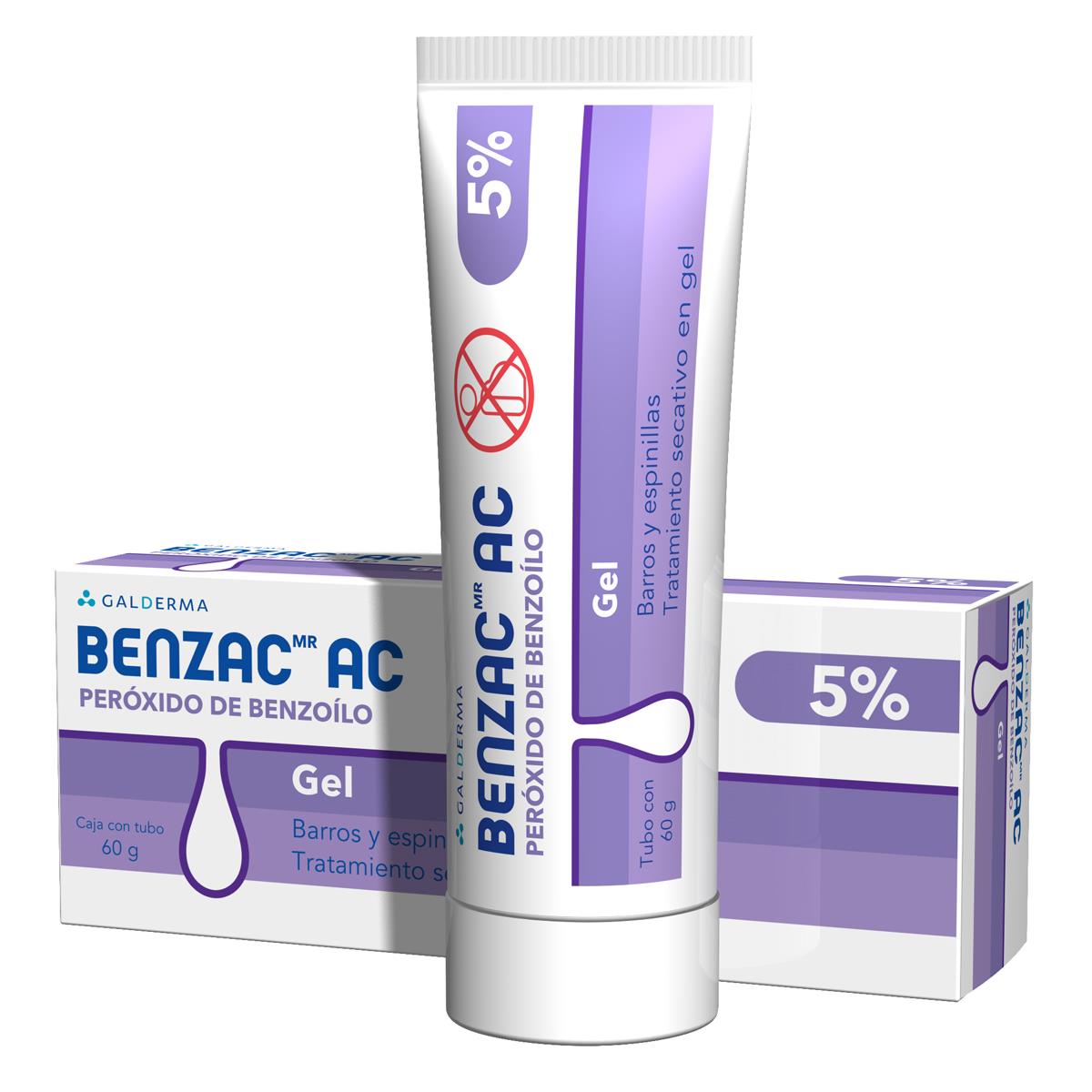 Benzac AC Gel 2.5% Tubo 60g