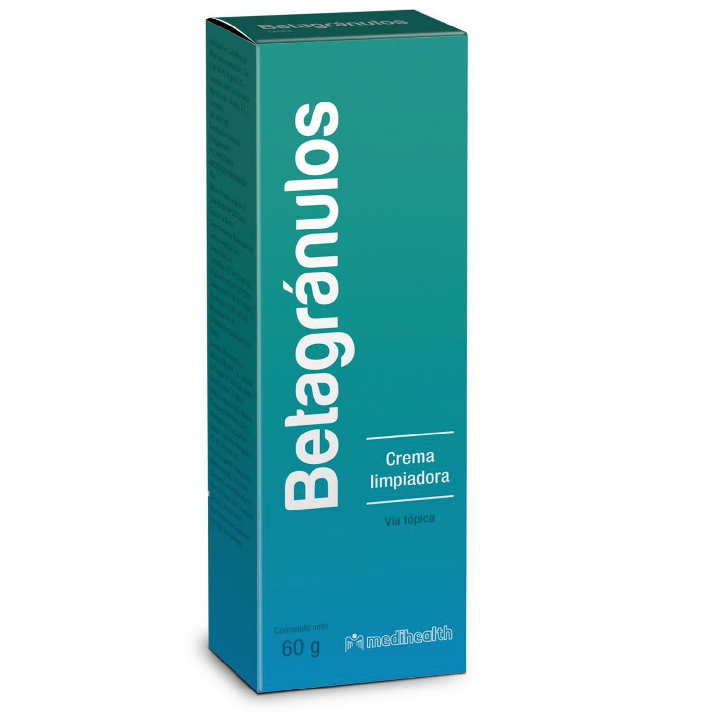MEDIHEALTH BETAGRANULOS CREMA LIMPIADORA 60G