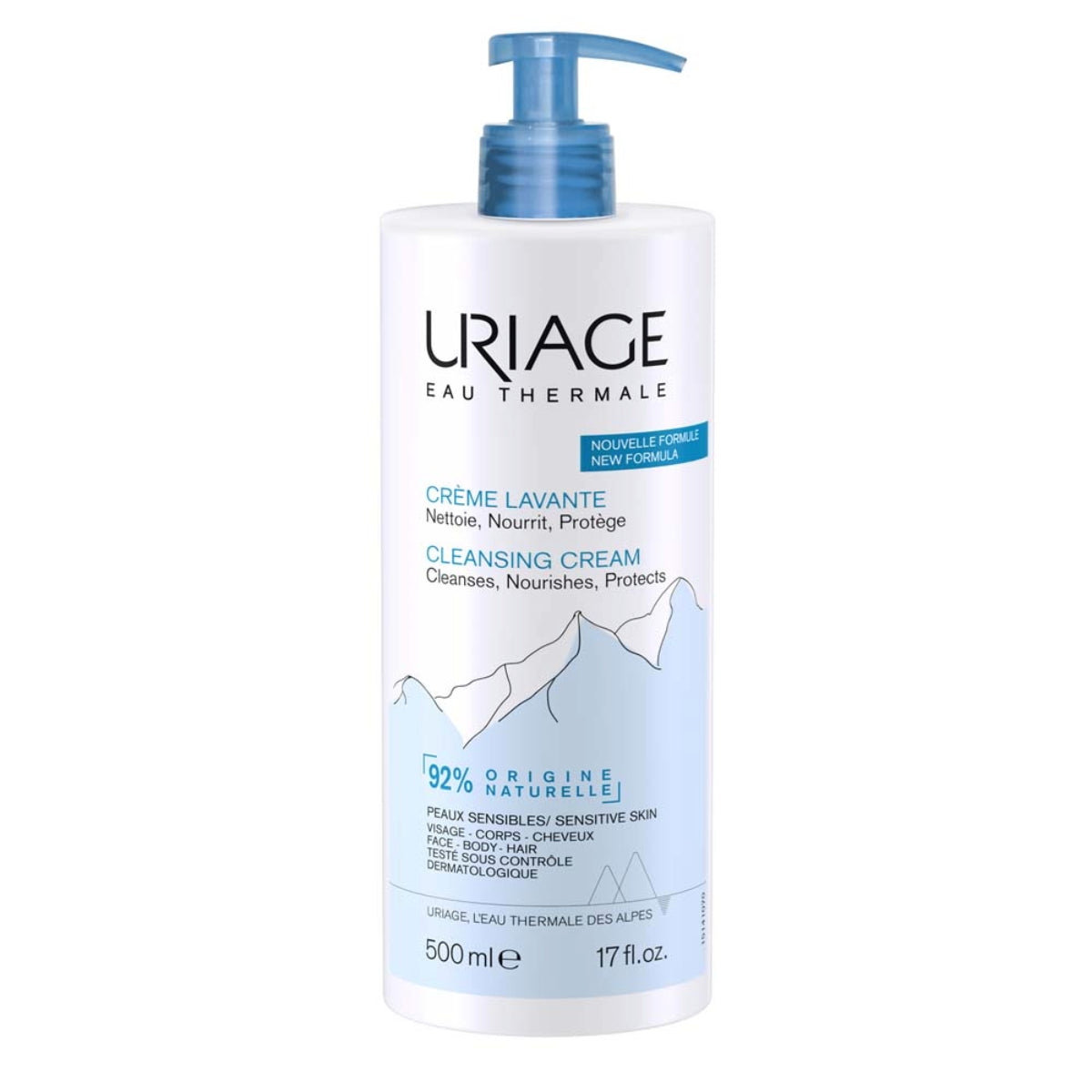 URIAGE  CREMA LIMPIADORA 500 ML