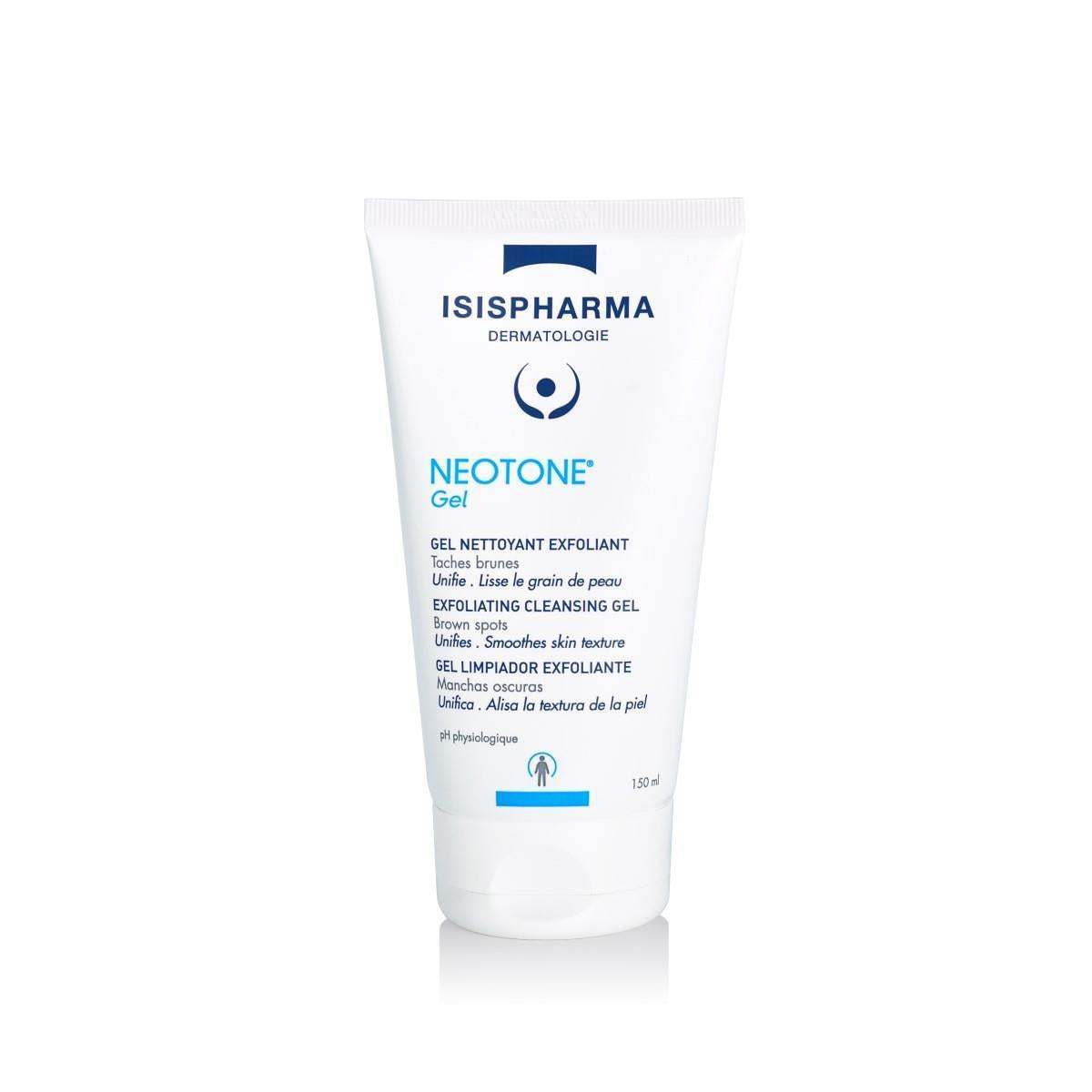 ISISPHARMA NEOTONE GEL FACIAL DE LIMPIEZA Y EXFOLIANTE 150ML