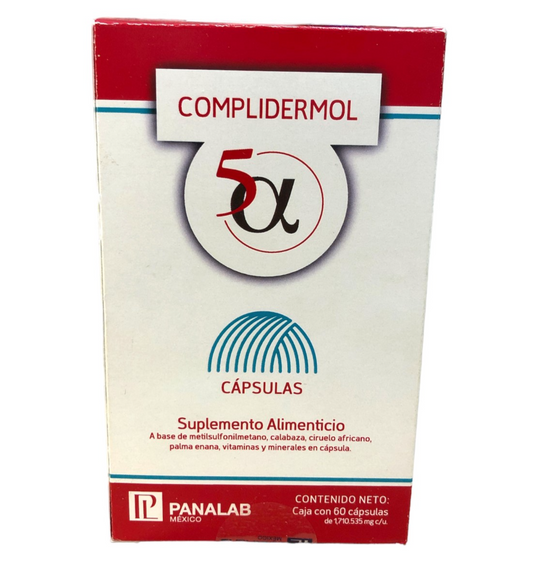 COMPLIDERMOL 5a CAPSULAS SUPLEMENTO CJA (60)