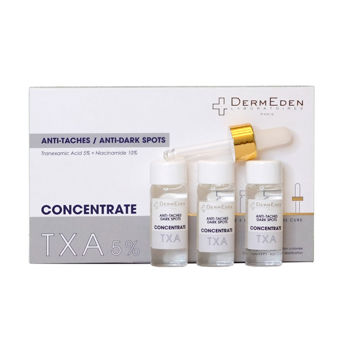 DERMEDEN CONCENTRADO DESPIGMENTANTE 3 X10 ML