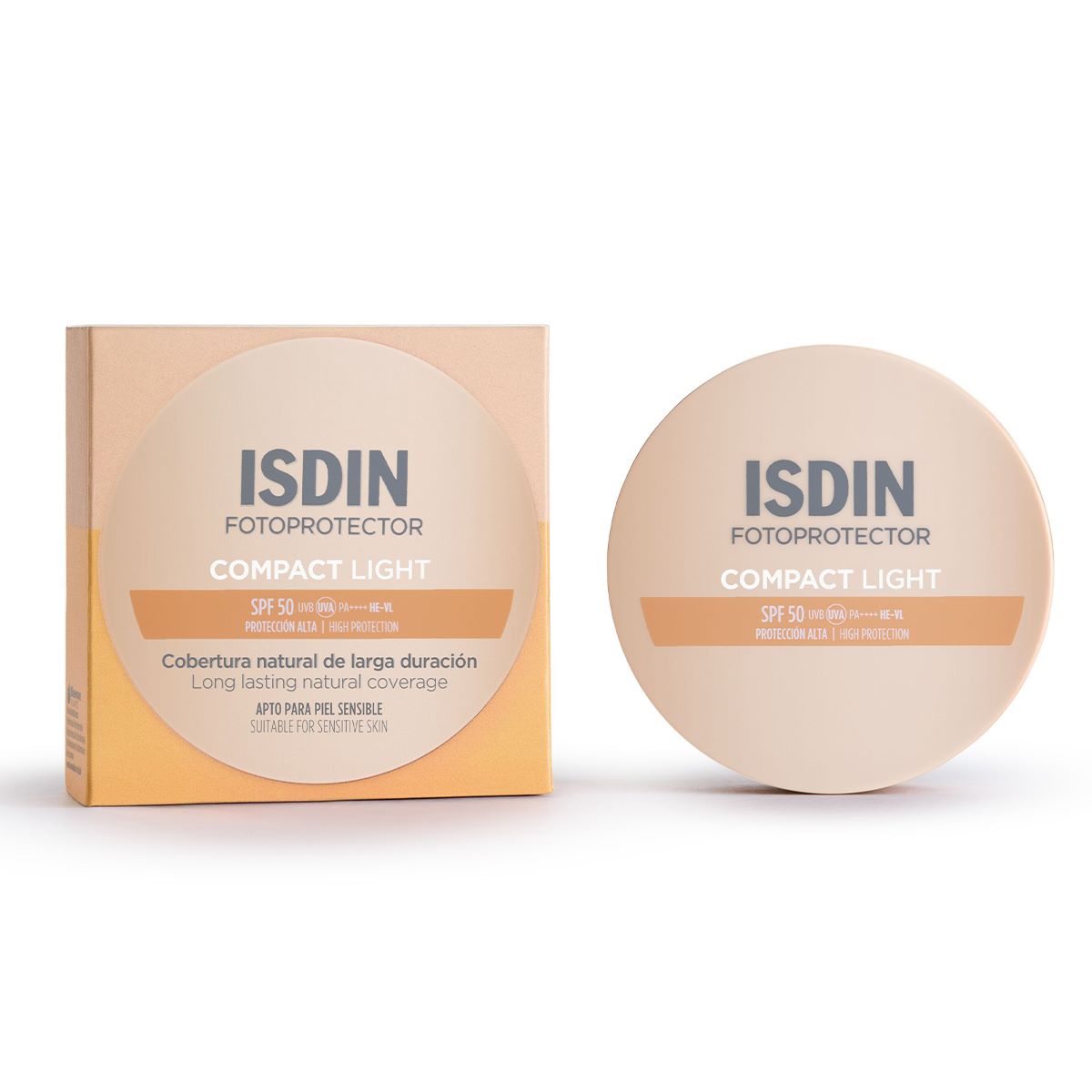 ISDIN FOTOPROTECTOR COMPACTO TONO CLARO SPF50 10G