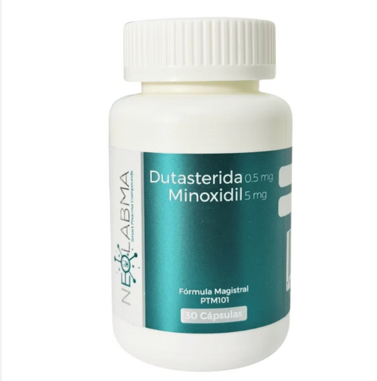 MINOXIDIL DE 5 MG / DUTASTERIDA 0.5 MG 30 CAPSULAS