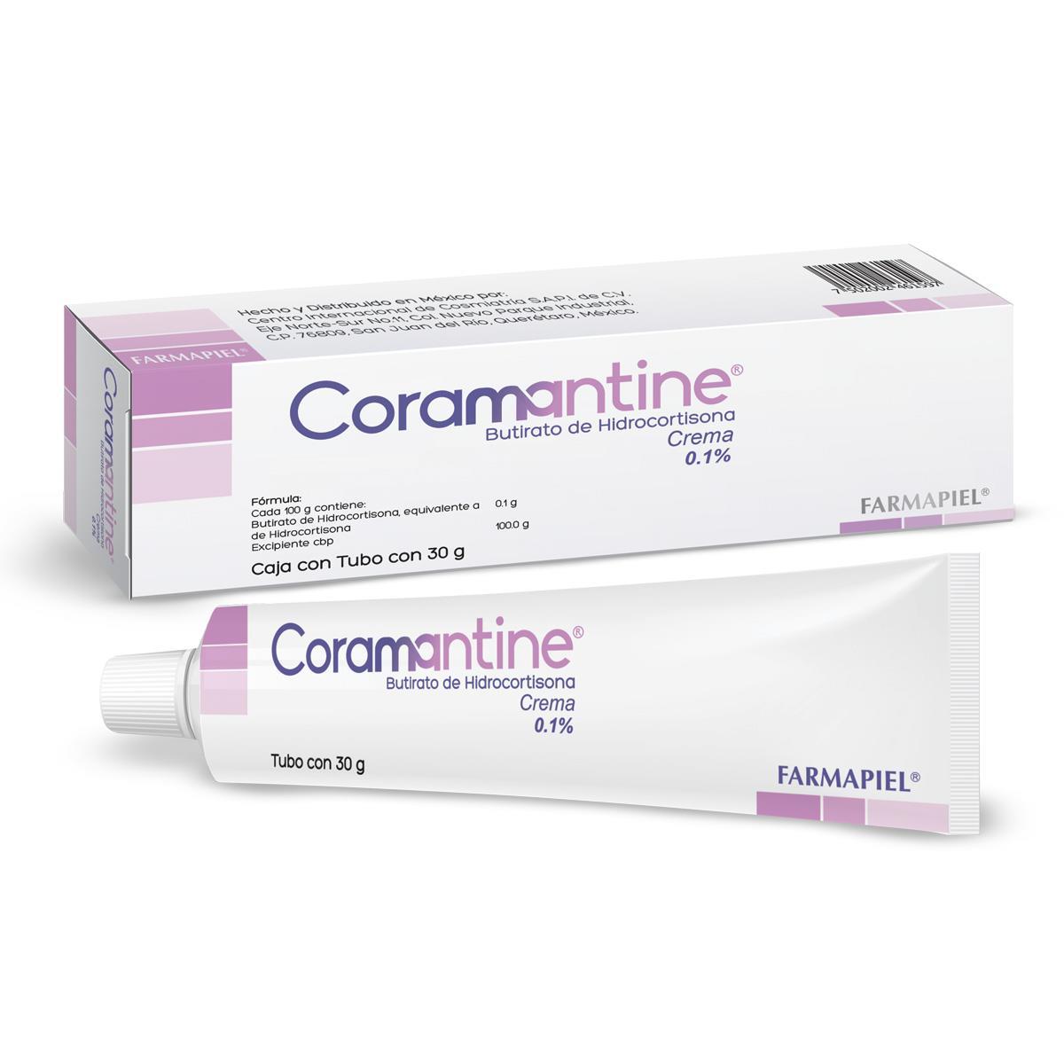 FARMAPIEL Coramantine Crema Tubo De Aluminio 30G