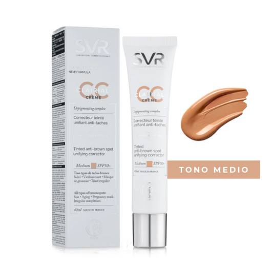 SVR CLARIAL CC MEDIUM CREAM SPF50+ 40ML