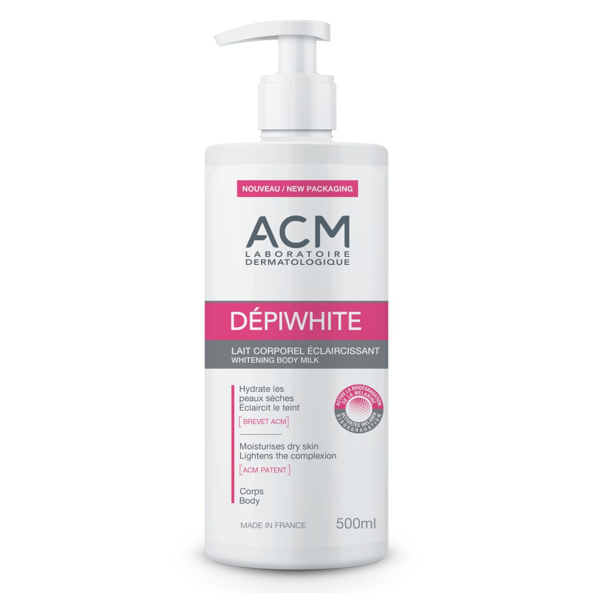 ACM DEPIWHITE LECHE CORPORAL 500 ML
