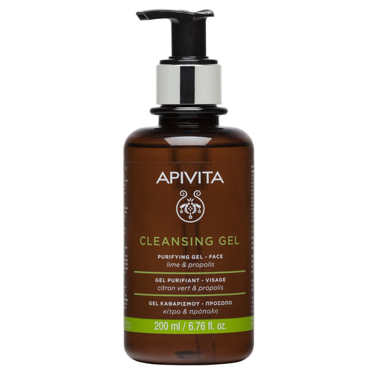 Apivita Gel Limpiador Piel Grasa/Mixt Propoleolima 200Ml