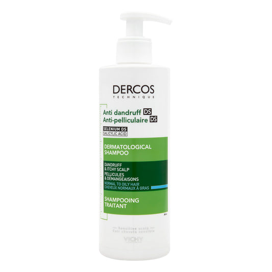 VICHY DERCOS SHAMPOO ANTICASPA PARA CABELLO NORMAL A GRASO 390ML