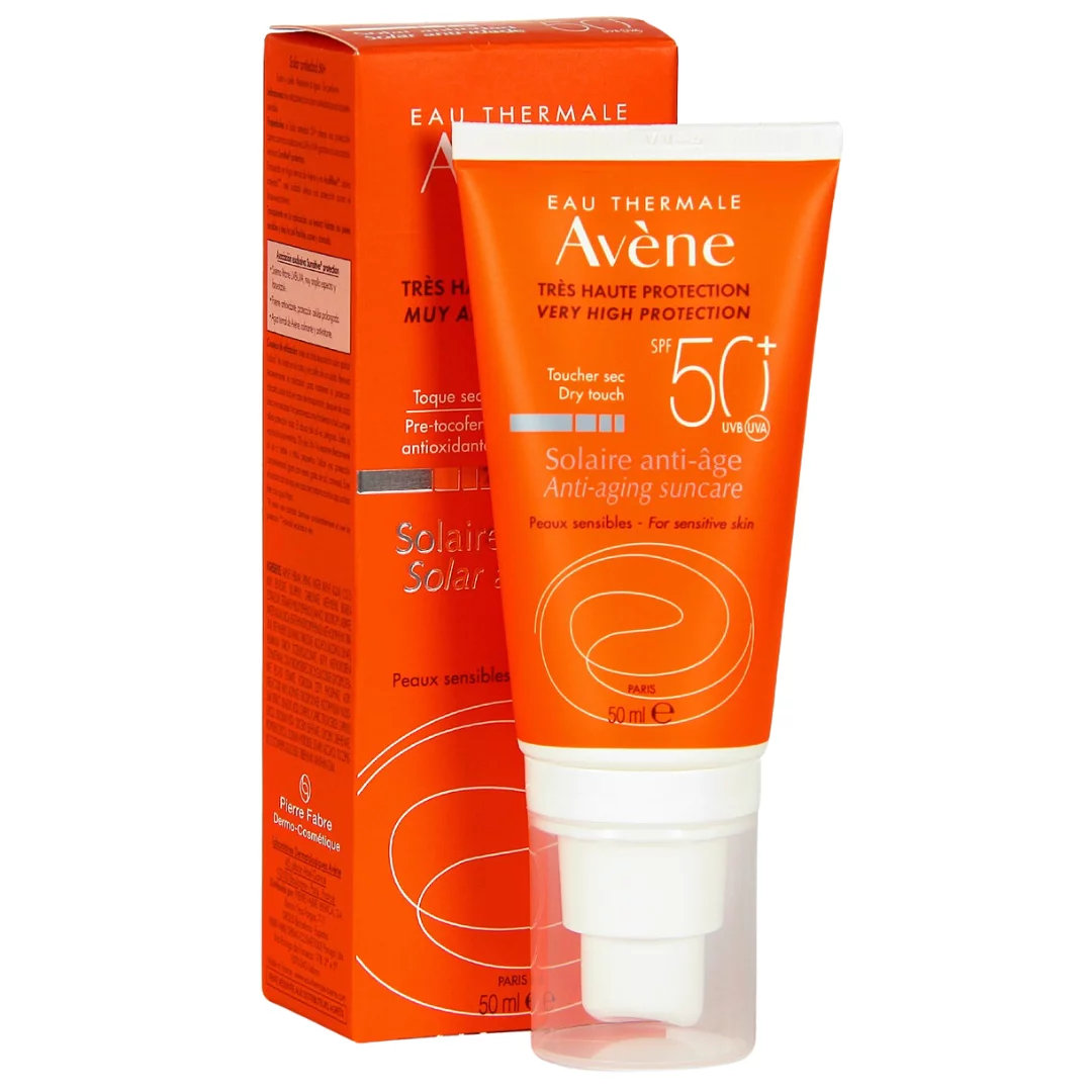 AVÉNE PROTECTOR SOLAR ANTI-EDAD FPS 50+ 50 ML
