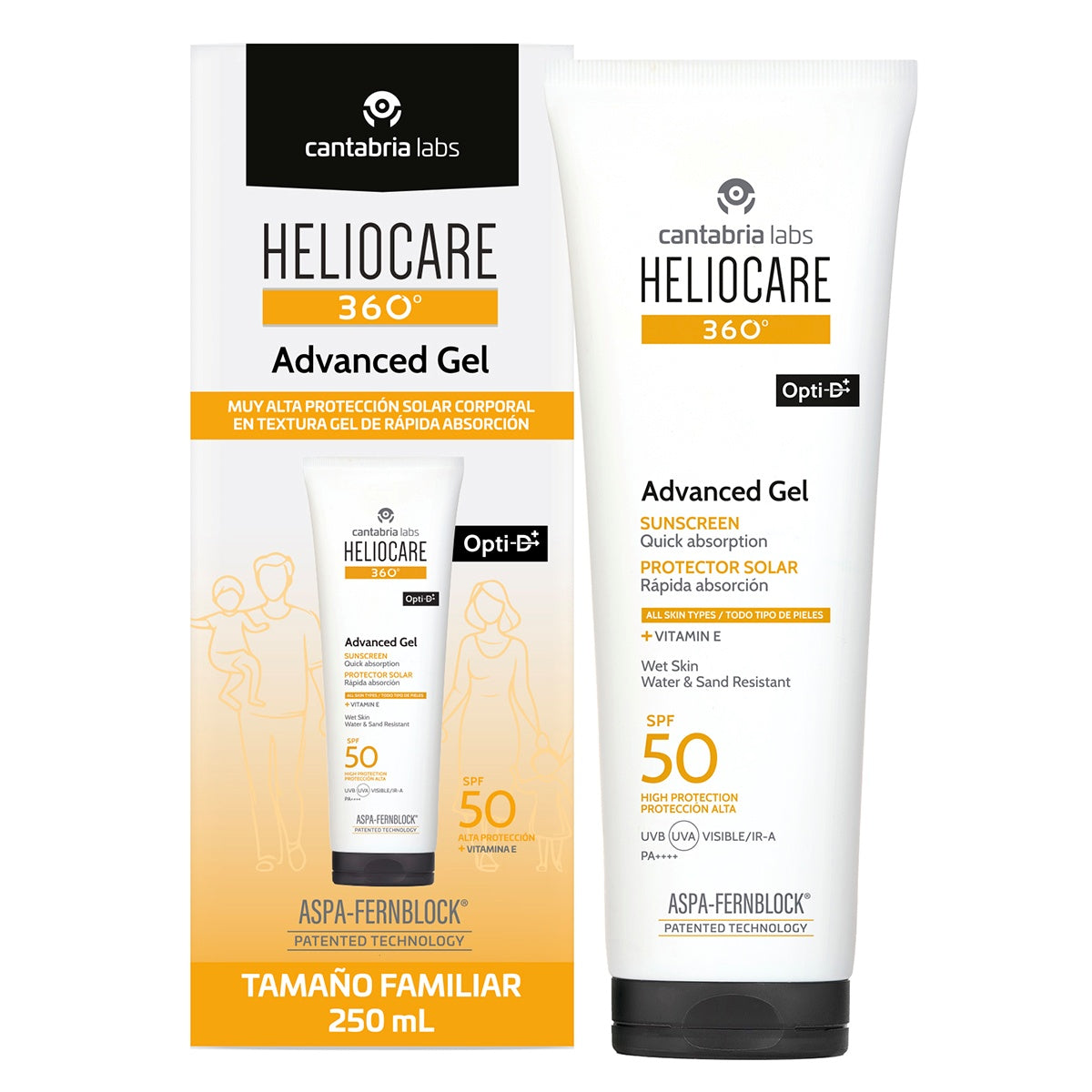 HELIOCARE 360° ADVANCED GEL FPS 50 250 ML