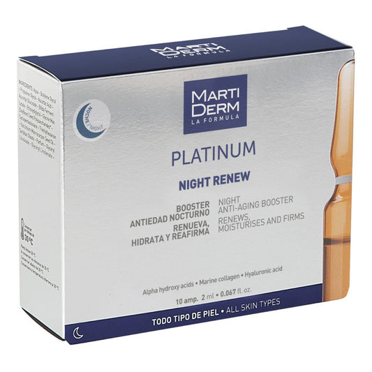 MARTIDERM PLATINUM NIGHT RENEW 10AMP