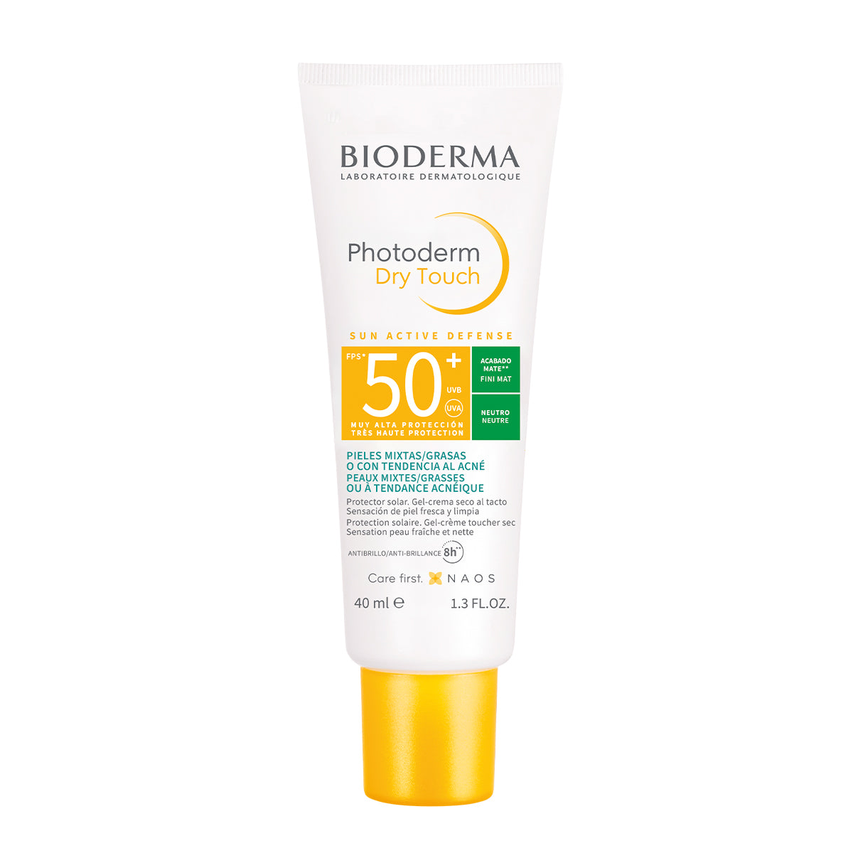 BIODERMA PHOTODERM DRY TOUCH ACABADO MATE NEUTRO 40 ML 40 ML