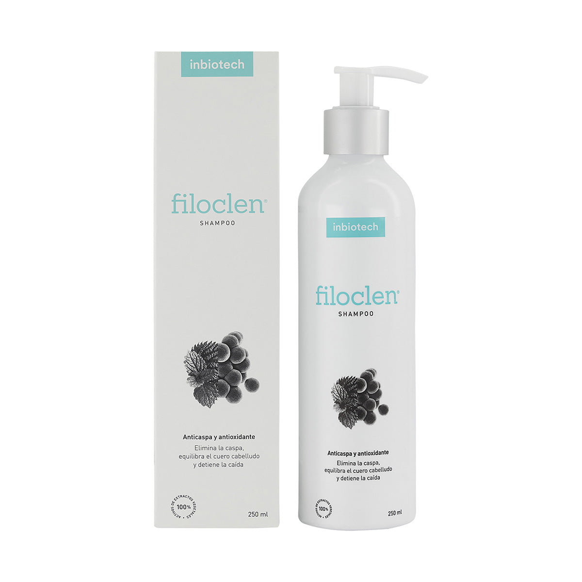 INBIOTECH FILOCLEAN SHAMPOO ANTICASPA Y ANTIOXIDANTE