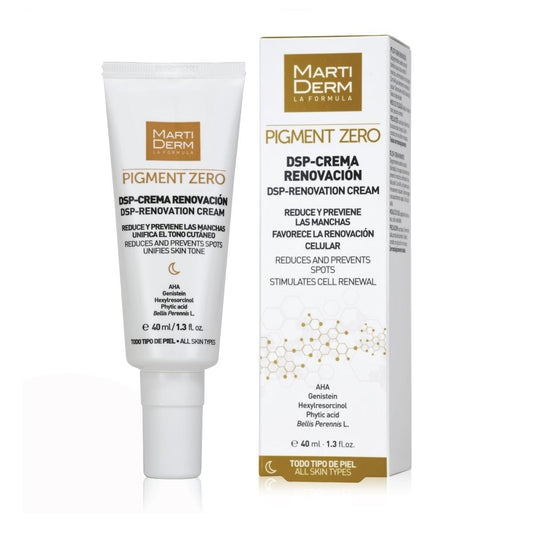 MARTIDERM PIGMENT ZERO DSP-CREMA RENOVACIÓN 40 ML