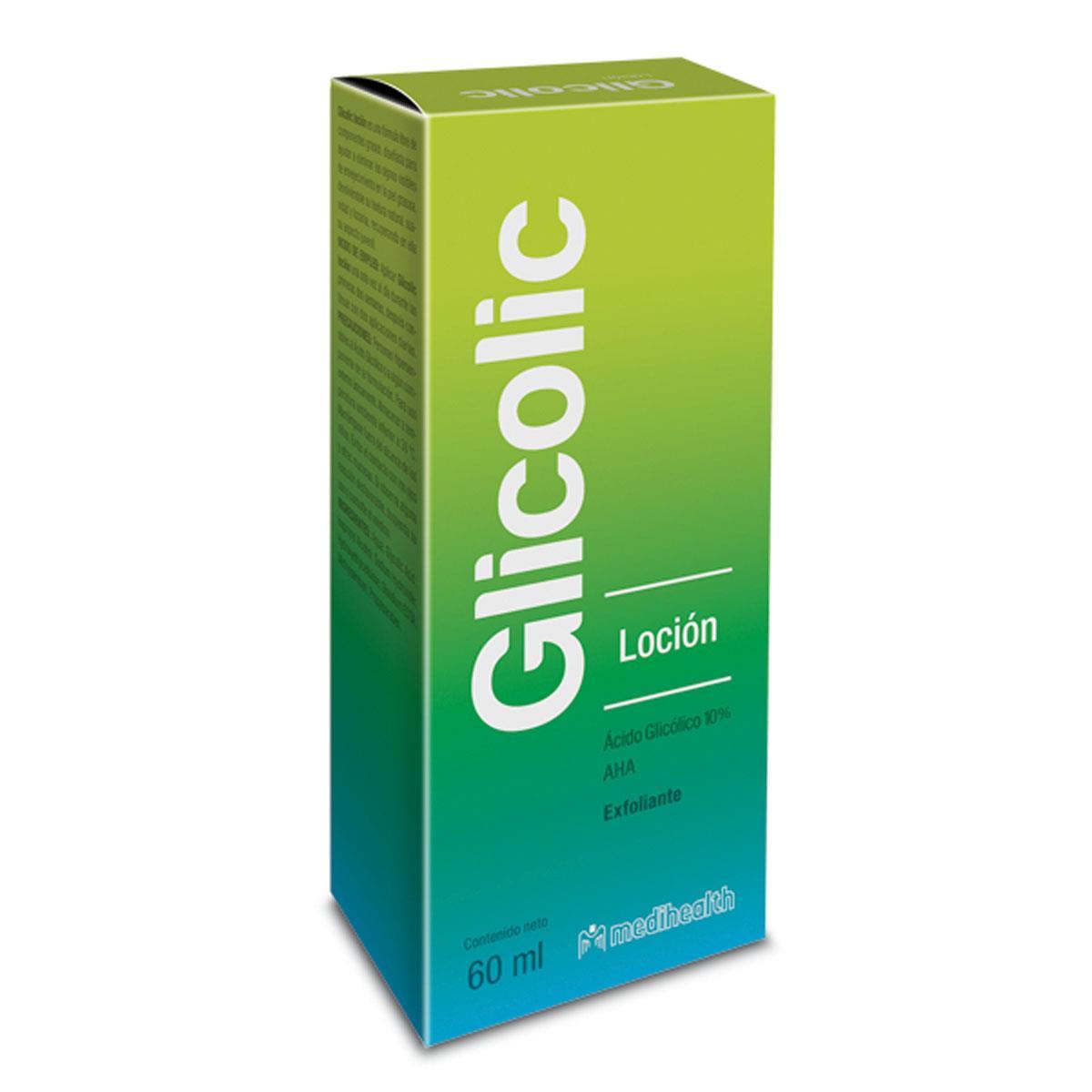MEDIHEALTH GLICOLIC LOCION RESTAURADOR DE PIEL AL 10% 60ML