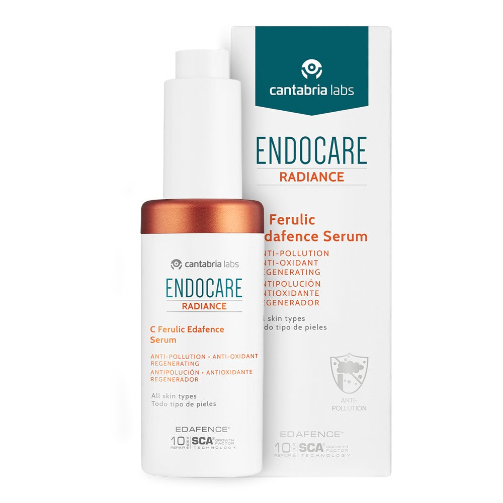 CANTABRIA ENDOCARE RADIANCE C FERULIC EDAFENCE SERUM ANTIPOLUCIÓN - ANTIOXIDANTE REGENERADOR 30ML