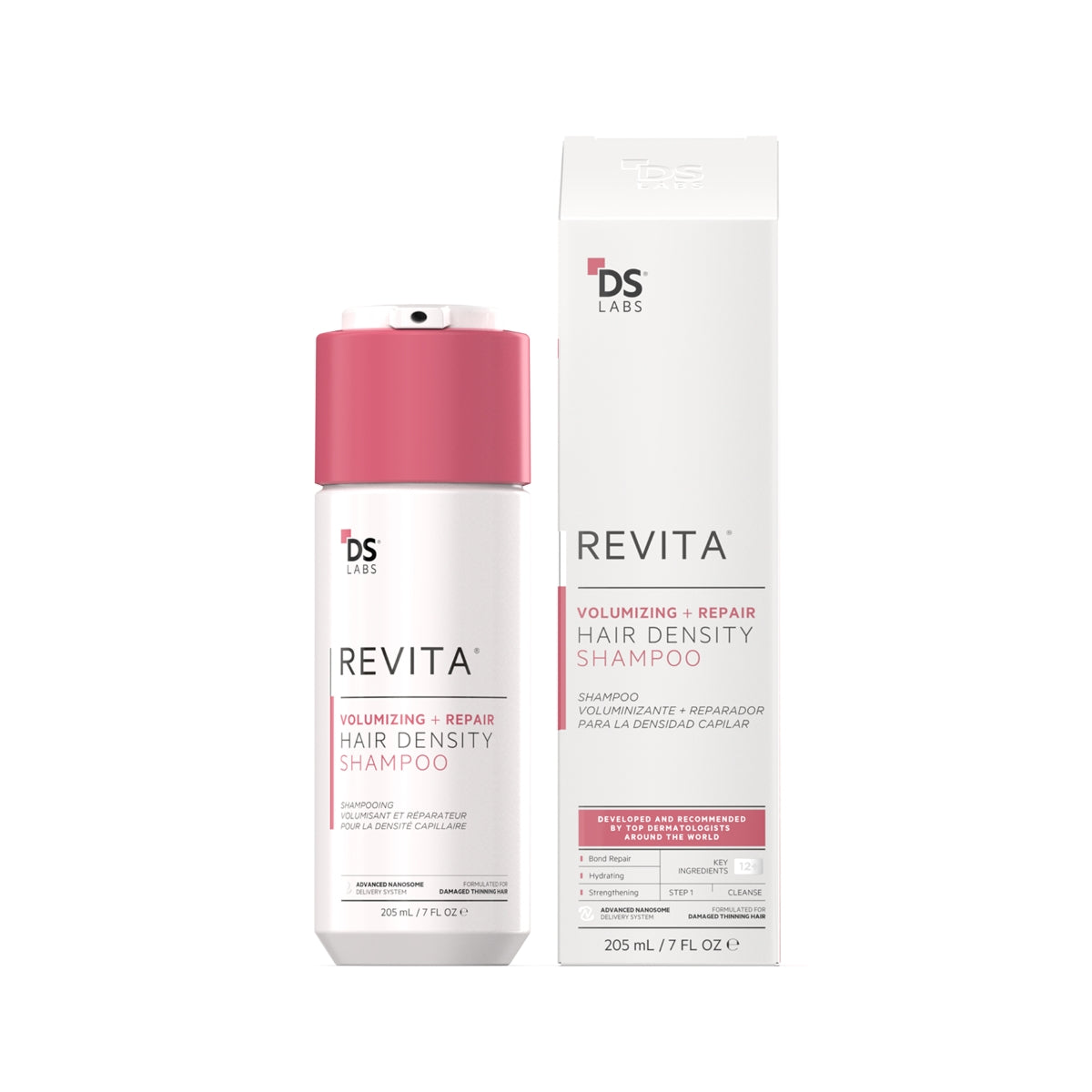 DS LABORATORIOS REVITA VOLUMIZING + REPAIR SHAMPOO 205 ML