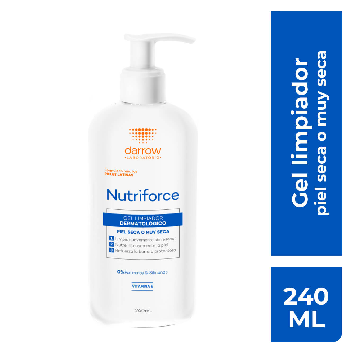 Darrow Nutriforce Gel Limpiador 240Ml