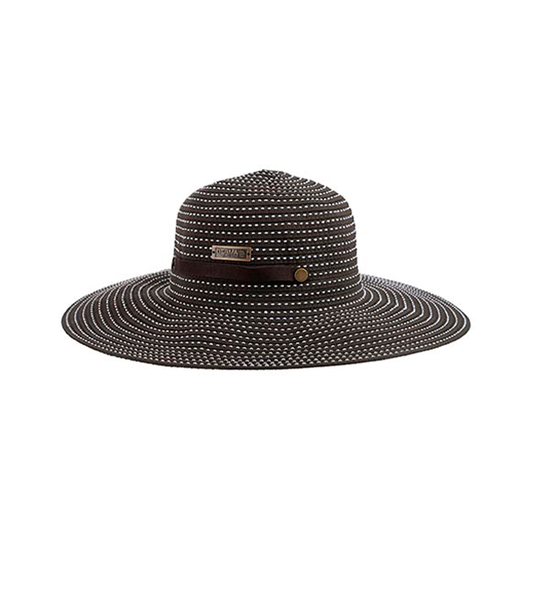 Sombrero Dama Modelo Mónaco Cafe