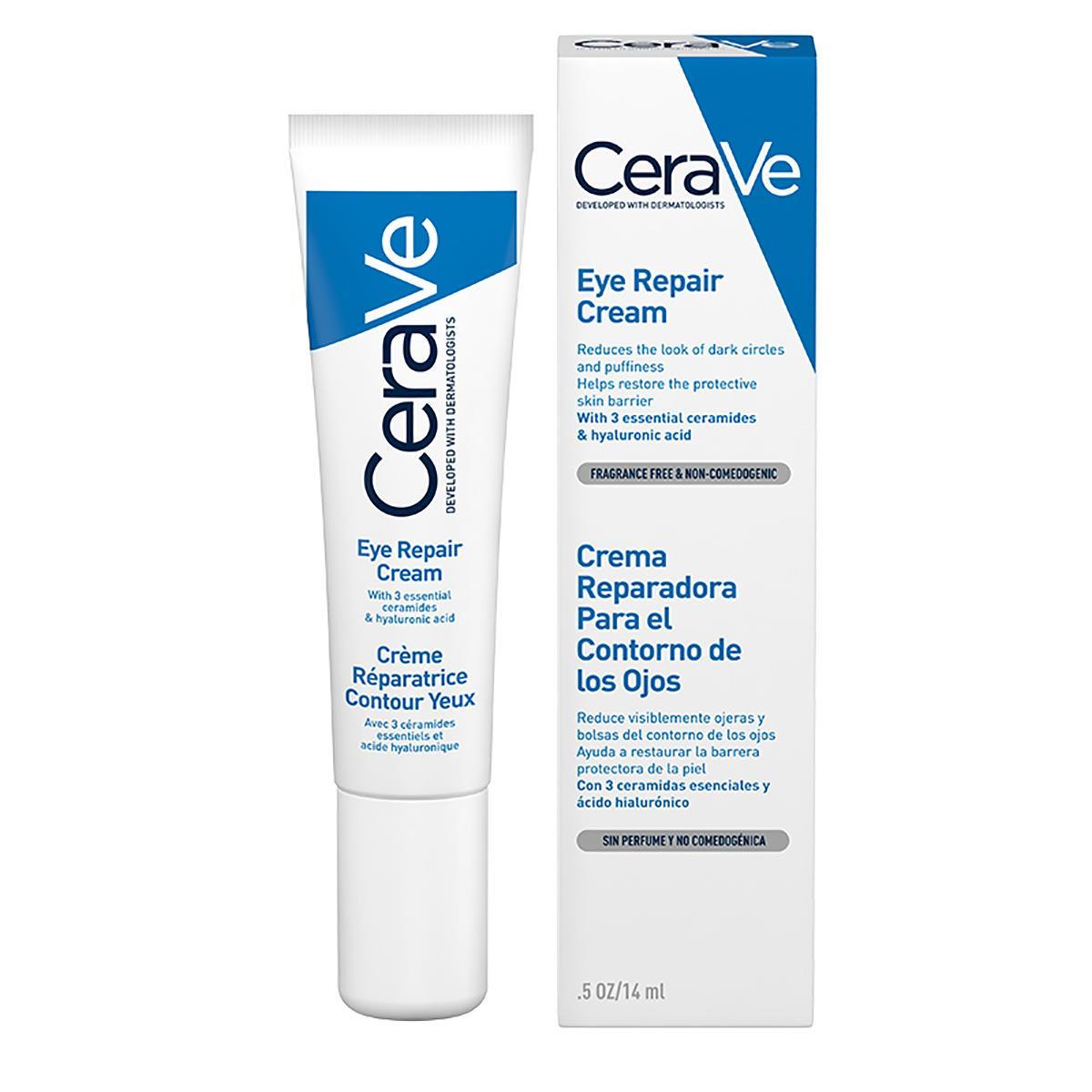 Cerave Crema Reparadora Para El Contorno De Ojos 0.5Oz / 14Ml