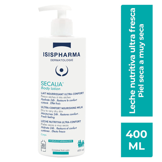 SECALIA LECHE NUTRITIVA ULTRAFESCA Y CREMA HIDRATANTE 400ML