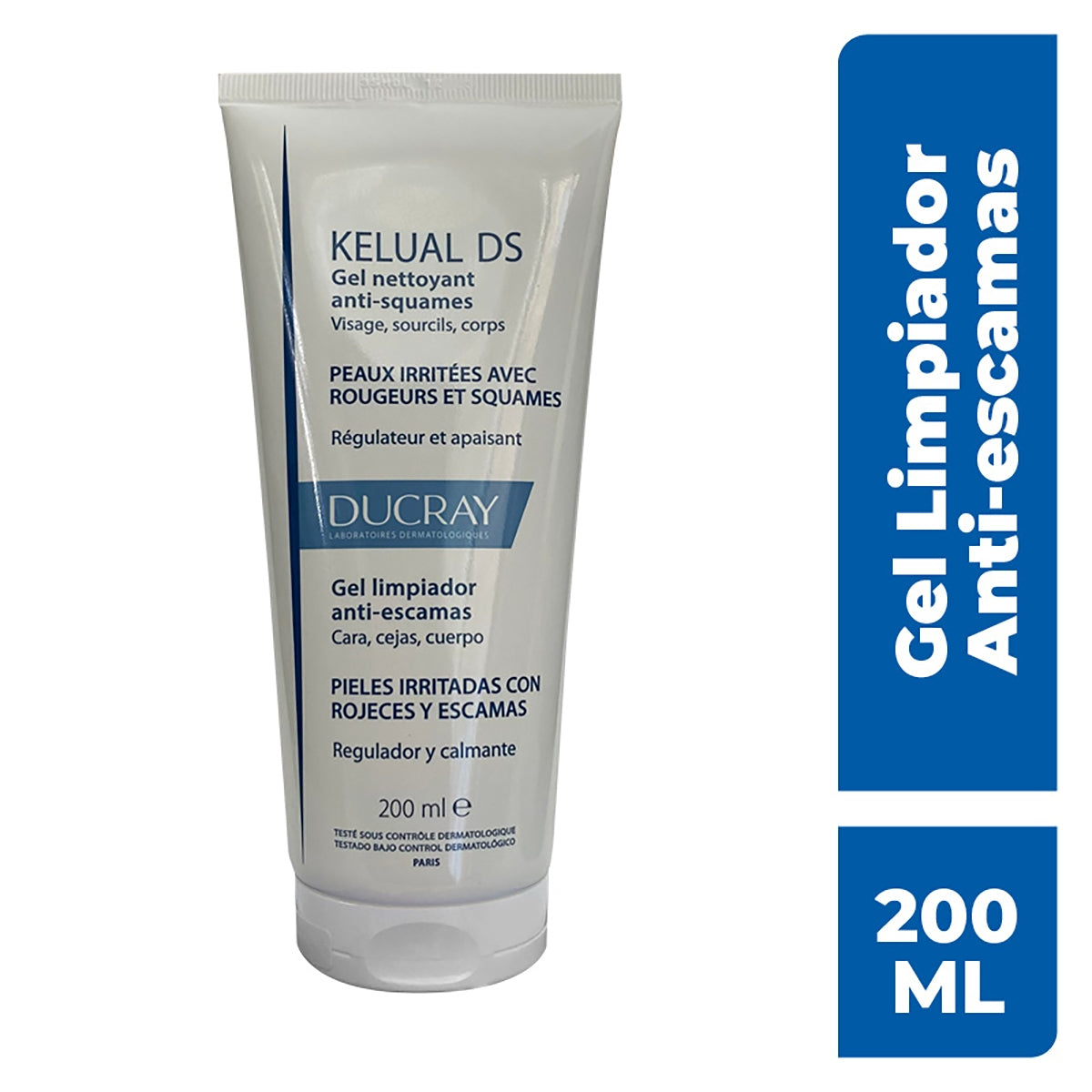 DUCRAY KELUAL DS GEL LIMPIADOR 200ML