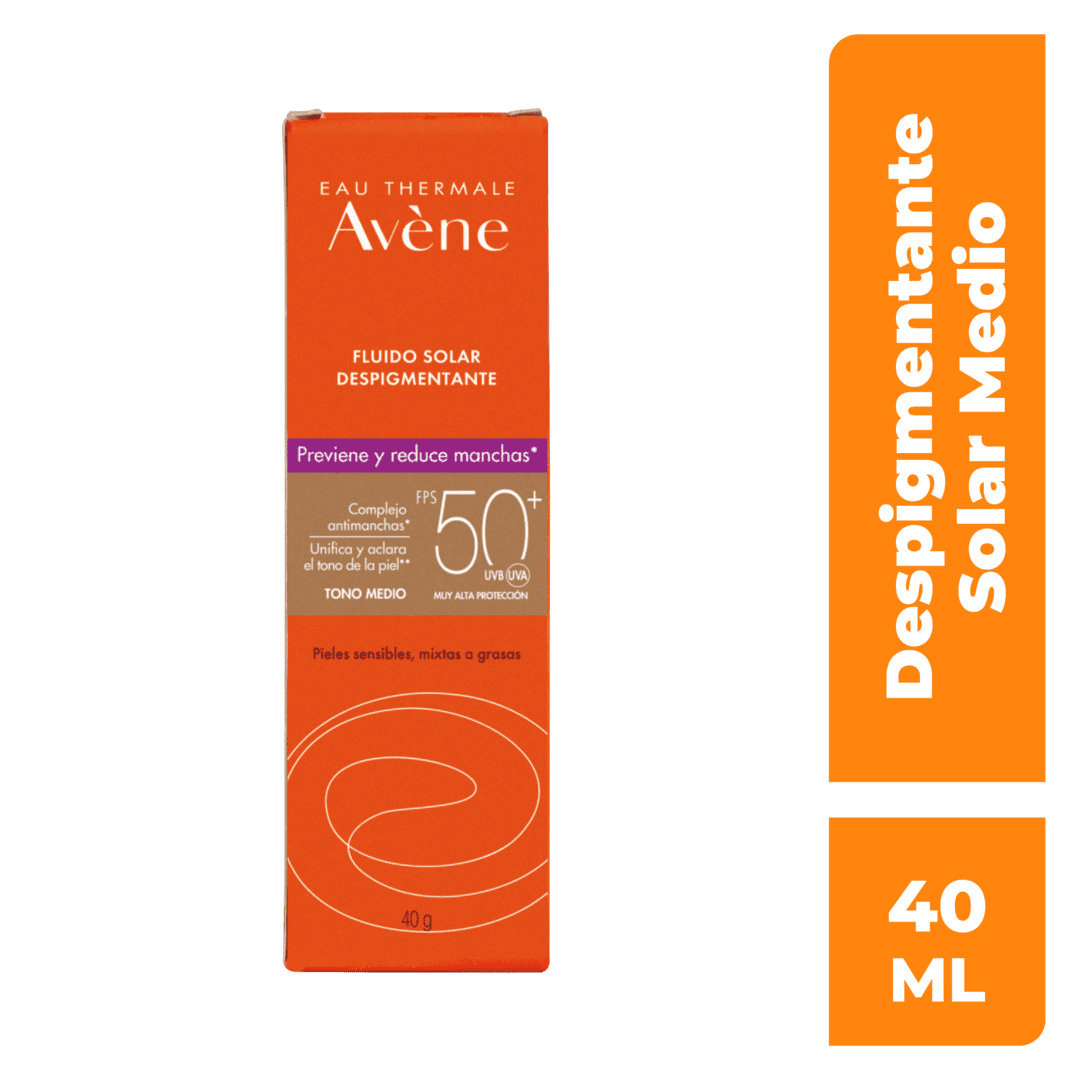 AVÉNE FLUIDO SOLAR DESPIGMENTANTE TONO MEDIO 40 G