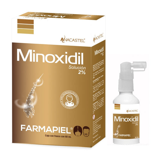 FARMAPIEL ANACASTEL Minoxidil 2% Sol. Tópica