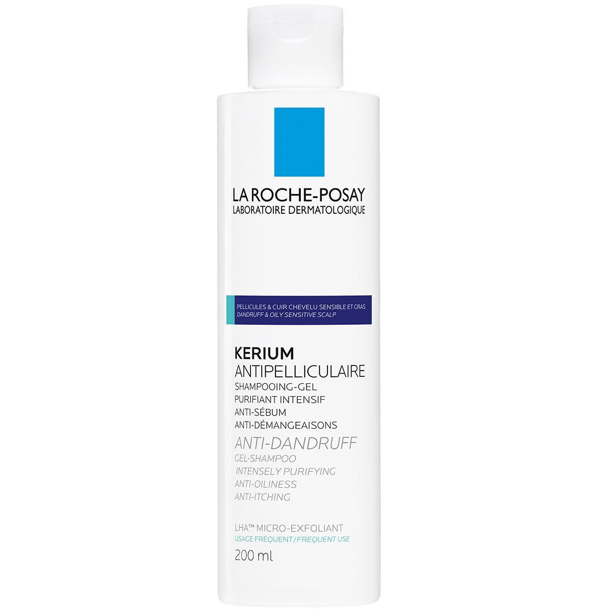 La Roche-Posay Kerium Shampoo Caspa Grasa 200 Ml