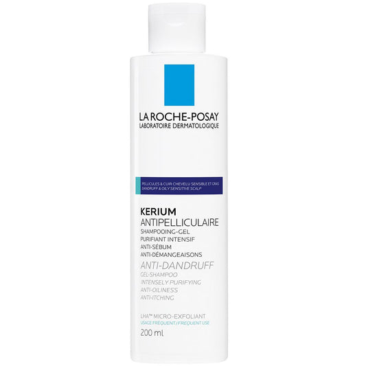 La Roche-Posay Kerium Shampoo Caspa Grasa 200 Ml