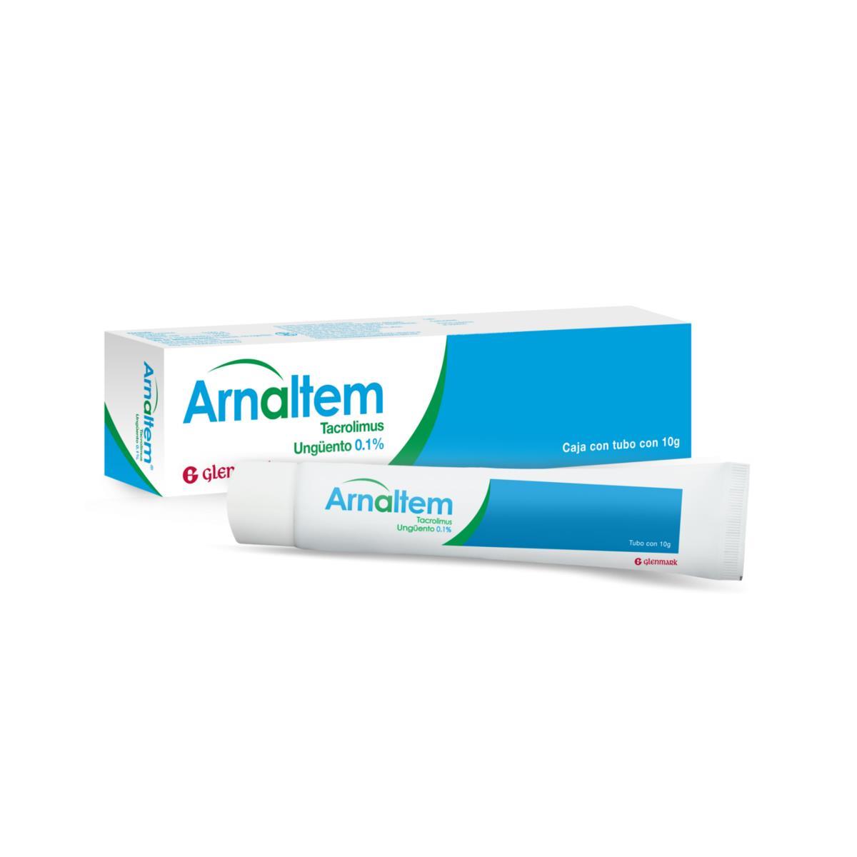 GLENMARK ARNALTEM UNGUENTO 0.1% TUBO 10 G